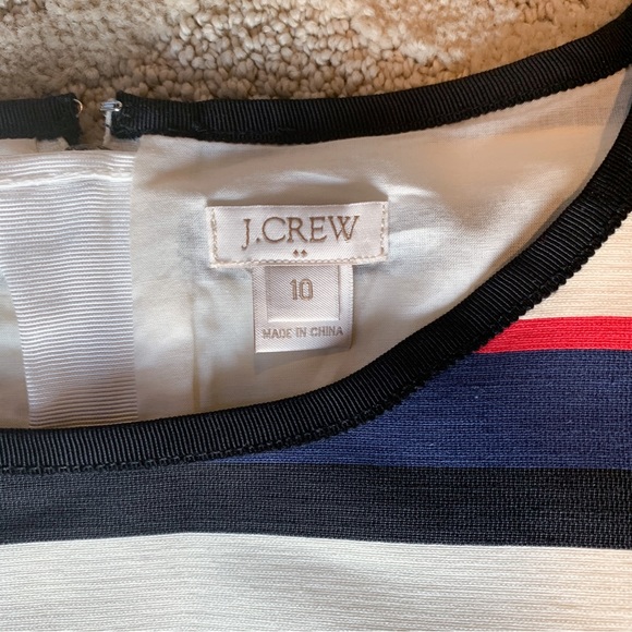 J. Crew Multicolor Striped Dress with Pockets - Picture 5 of 14